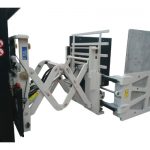 साइड शिफ्टिंगसह कार्टन क्लॅम्प्स