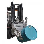 फोर्कलिफ्टसाठी हायड्रोलिक फोर्कलिफ्ट 55 गॅलन ड्रम क्लॅम्प