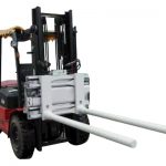 फोर्कलिफ्टसह साइड शिफ्टिंग बार आर्म क्लॅम्प्स