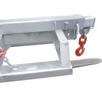 हेवी ड्यूटी प्रकार एसएफजेएल 7.5 काटा विक्रीसाठी फोर्कलिफ्ट जिब संलग्नक बसविला